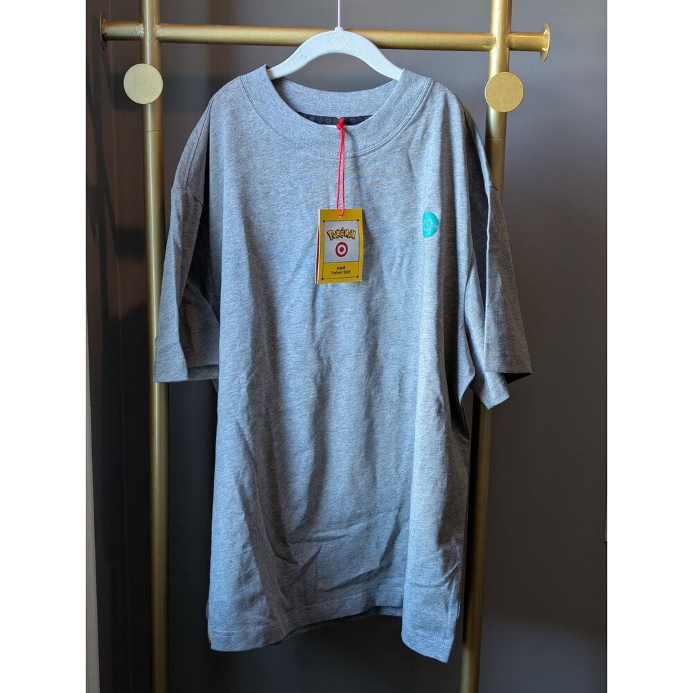 POKEMON X TARGET Gray Jigglypuff T-Shirt, Cotton, S, Oversized, ships fast
